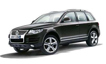 2D коврики EVA в салон и багажник на Volkswagen Touareg I 2-ух зонный климат контроль (2002-2010)