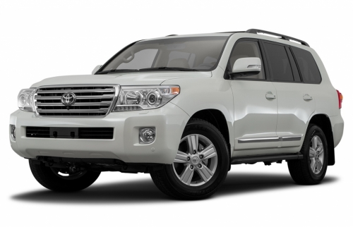 2D коврики EVA в салон и багажник на Toyota Land Cruiser 200, 7 мест (2012-2021)