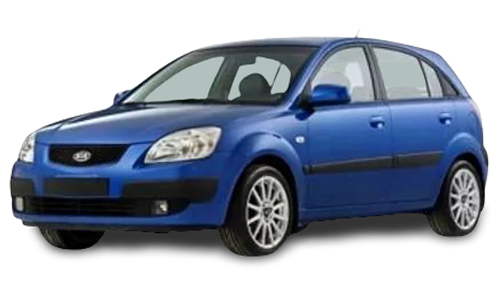 2D коврики EVA в салон на Kia Rio II хэтчбек (2005-2011)