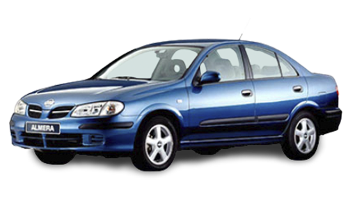 2D коврики EVA в салон и багажник на Nissan Almera N16 седан (2000-2006)