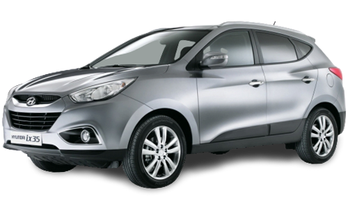 3D коврики EVA с бортами в салон  на Hyundai ix35 (2010-2015)