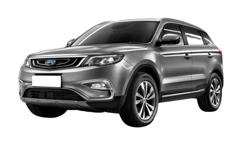 3D коврики EVA с бортами в салон на Geely Atlas I (2016-2022)