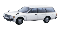 2D коврики EVA в салон на Toyota Crown VIII S130 универсал, правый руль (1987-1999)