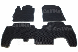 2D коврики EVA в салон и багажник на Toyota Yaris II 5D XP 90 (2005-2010)