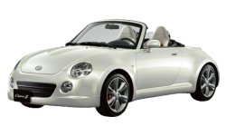 2D коврики EVA в салон на Daihatsu Copen, правый руль (2002-2012)
