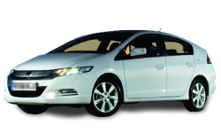 2D коврики EVA в салон на Honda Insight II, правый руль (2009-2014)