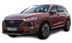 2D коврики EVA в салон и багажник на Hyundai Santa Fe IV 5 мест (2018-2021)