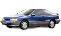 2D коврики EVA в салон и багажник на Hyundai Scoupe (1988-1996)