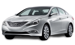 2D коврики EVA в салон на Hyundai Sonata VI YF (2009-2014)