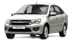 2D коврики EVA в салон и багажник на Lada Granta лифтбек (2011-2018)