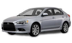 2D коврики EVA в салон на Mitsubishi Lancer X хэтчбек (2007-2017)