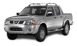2D коврики EVA в салон на Nissan NP300 Double Cab (2008-2015)